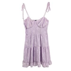 Wild Fable Purple Mini Dress Size XS Coquette Fairy Cottage Romantic Feminine